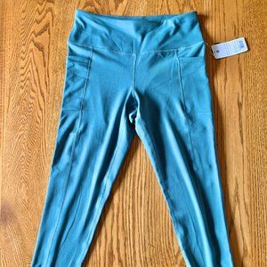 "Apana" grey leggings, NWT, L